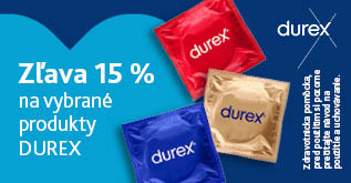 Durex 15% zľava