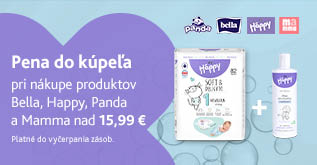 Darček zadarmo pri nákup značiek Bella, Bella happy