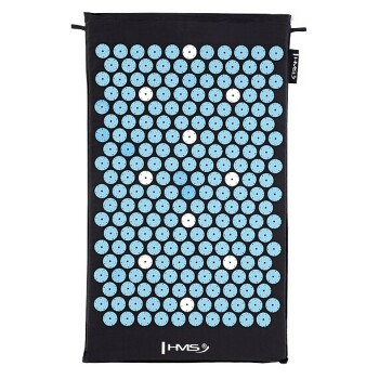 HMS AKM010 Akupresúrna podložka čierna (Masážne podložky a pomôcky)