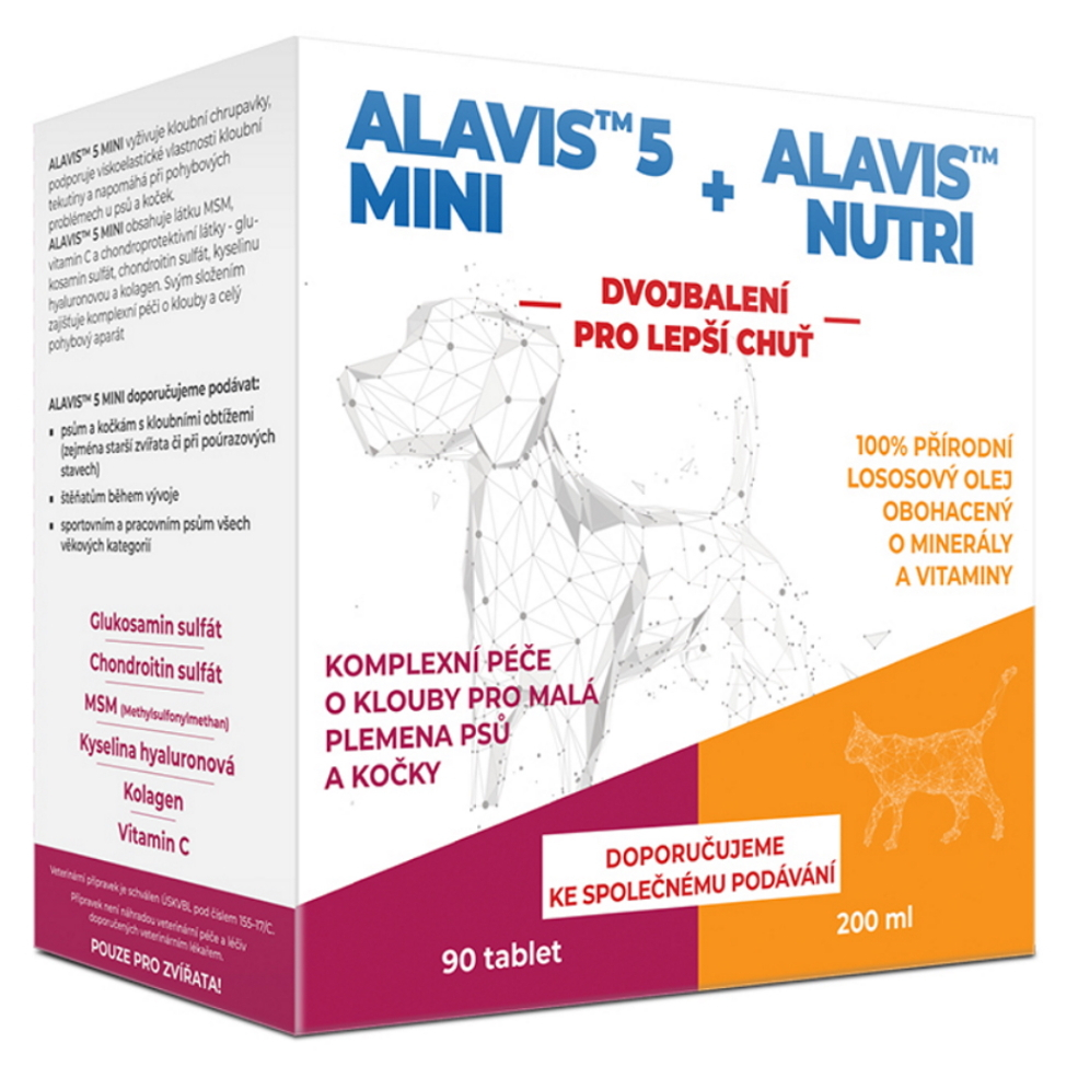 ALAVIS 5 MINI 90 tabliet + ALAVIS Nutri 200 ml