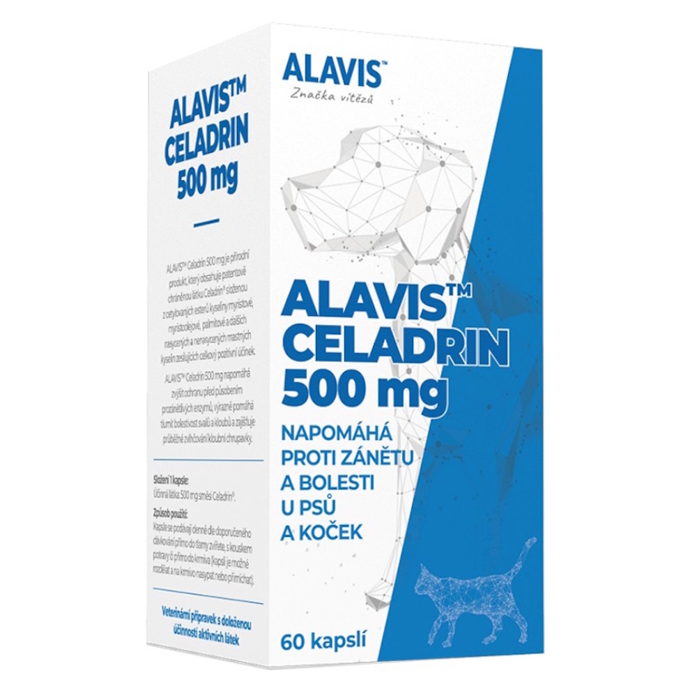ALAVIS Celadrin pre psov a mačky 60 tabliet kúpite na Mojalekaren.sk
