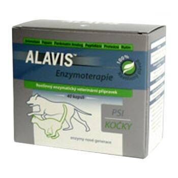 Alavis Enzymoterapia-Curenzym pre psov a mačky 40cps