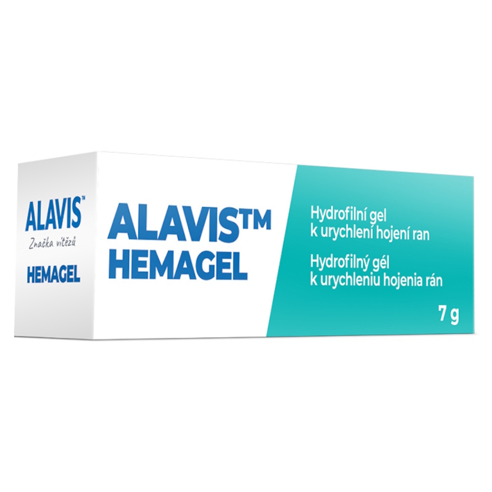 ALAVIS Hemagel hydrofilný metakrylátový gél 7 g