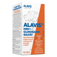 ALAVIS MSM + Glukosamín sulfát pre psy 60 tabliet