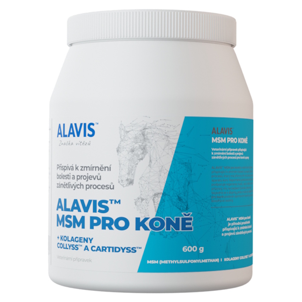 ALAVIS MSM+Patentované kolagény pre kone prášok 600 g kúpite na Mojalekaren.sk