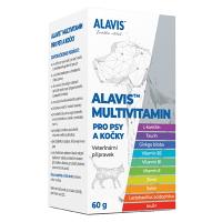 ALAVIS Multivitamín pre psy a mačky 60 g