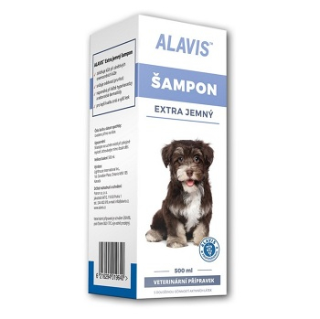 ALAVIS Šampón pre psov extra jemný 500 ml