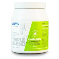 ALAVIS TRIPLE BLEND Extra silný s extraktom Cannabis CBD 700 g