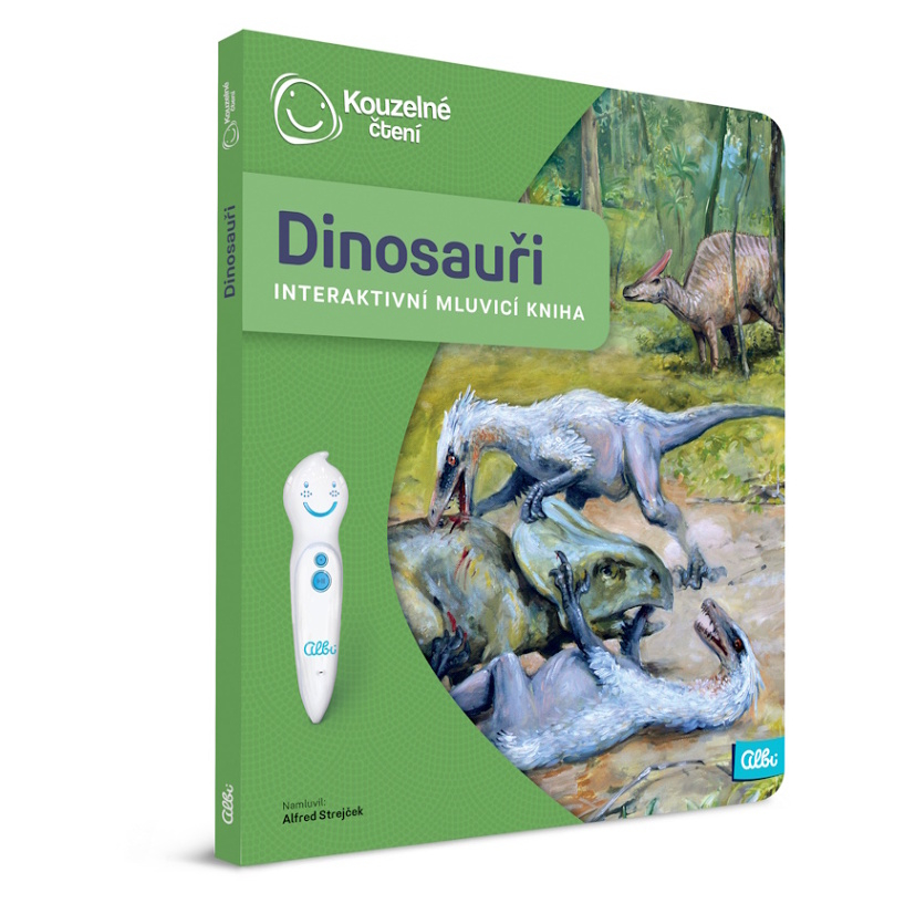 E-shop ALBI Kúzelné čítanie kniha Dinosaury