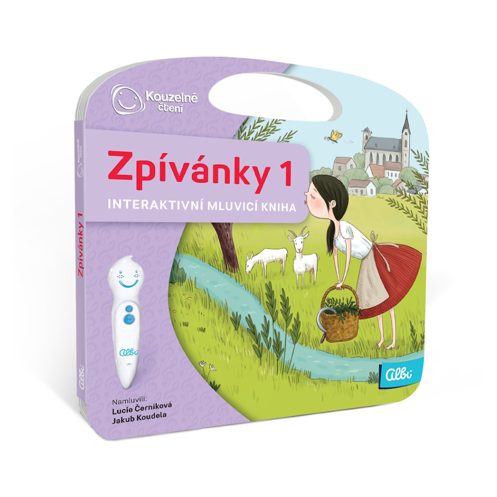ALBI Kúzelné čítanie kniha Spievanky 1