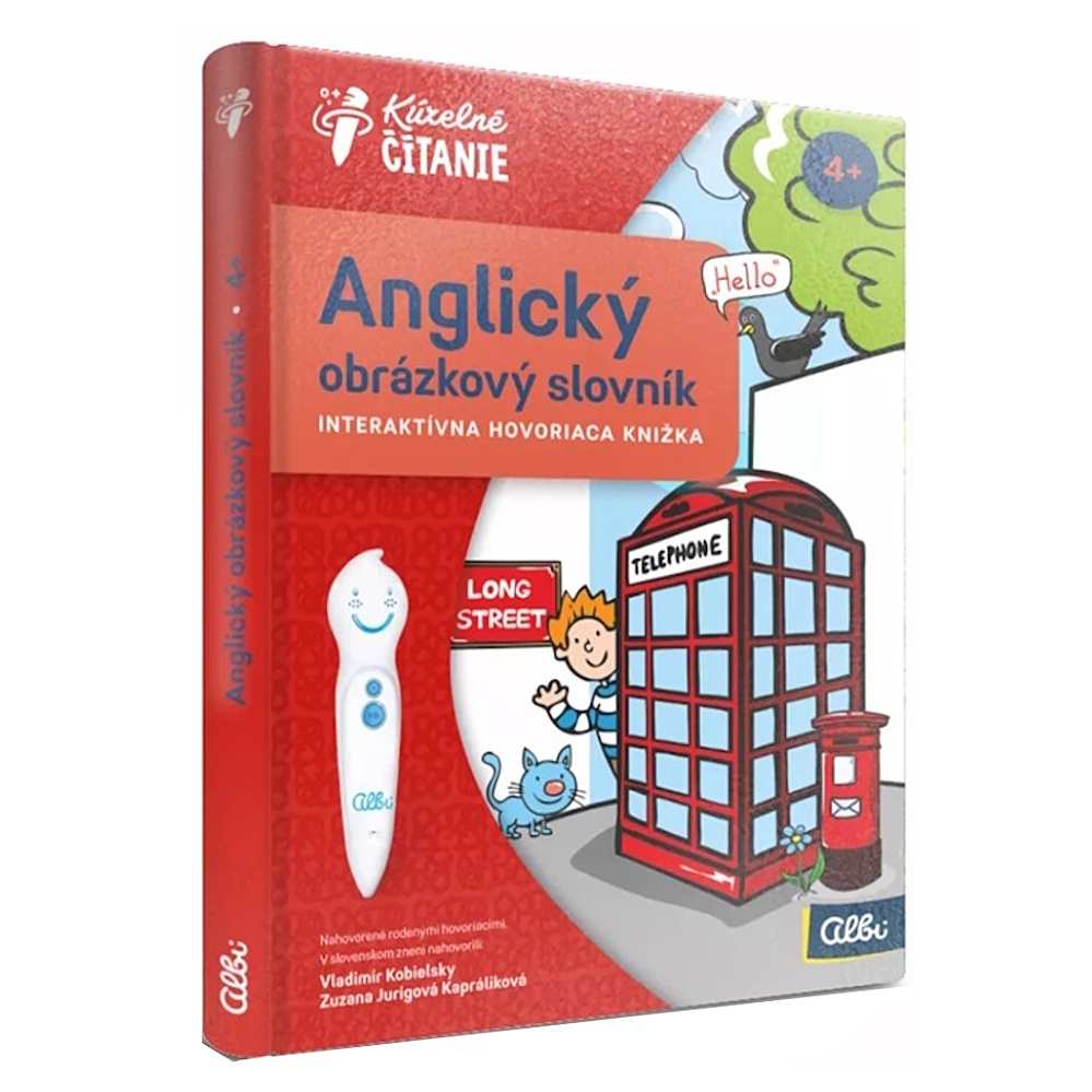E-shop ALBI Kúzelné čítanie Anglický obrázkový slovník
