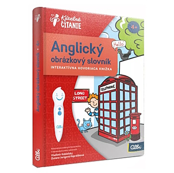 ALBI Kúzelné čítanie Anglický obrázkový slovník (Kúzelné čítanie, knižky a leporela) - So zvukom
