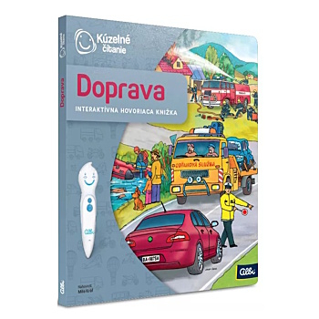 ALBI Kúzelné čítanie Doprava (Kúzelné čítanie, knižky a leporela) - So zvukom