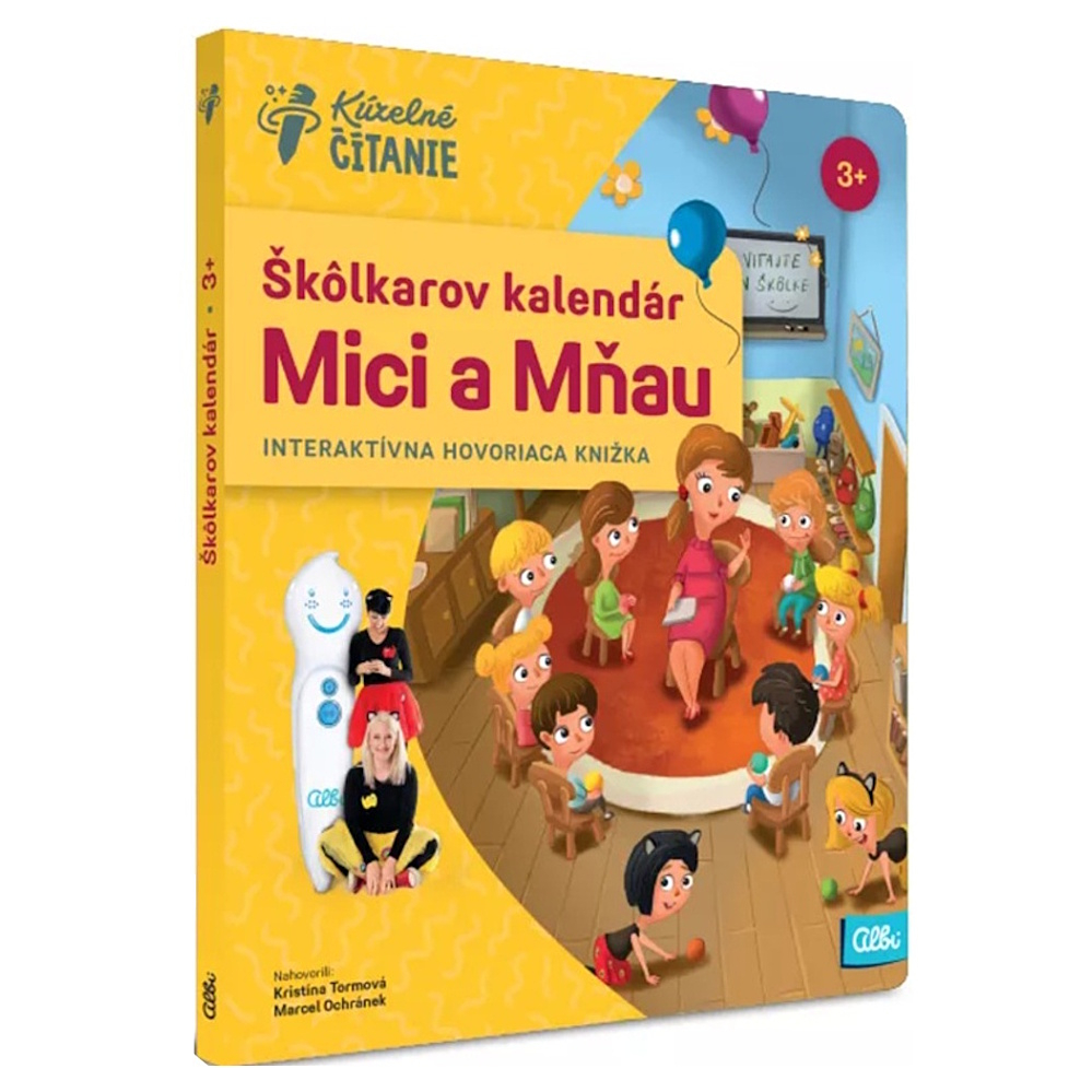 E-shop ALBI Kúzelné čítanie Škôlkarov kalendár Mici a Mňau