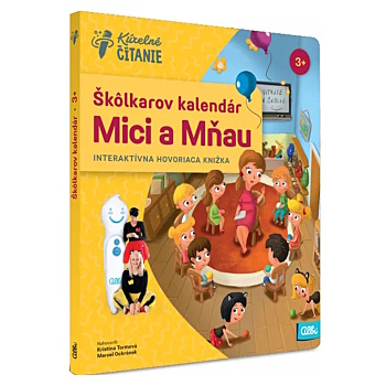 ALBI Kúzelné čítanie Škôlkarov kalendár Mici a Mňau (Kúzelné čítanie, knižky a leporela) - So zvukom