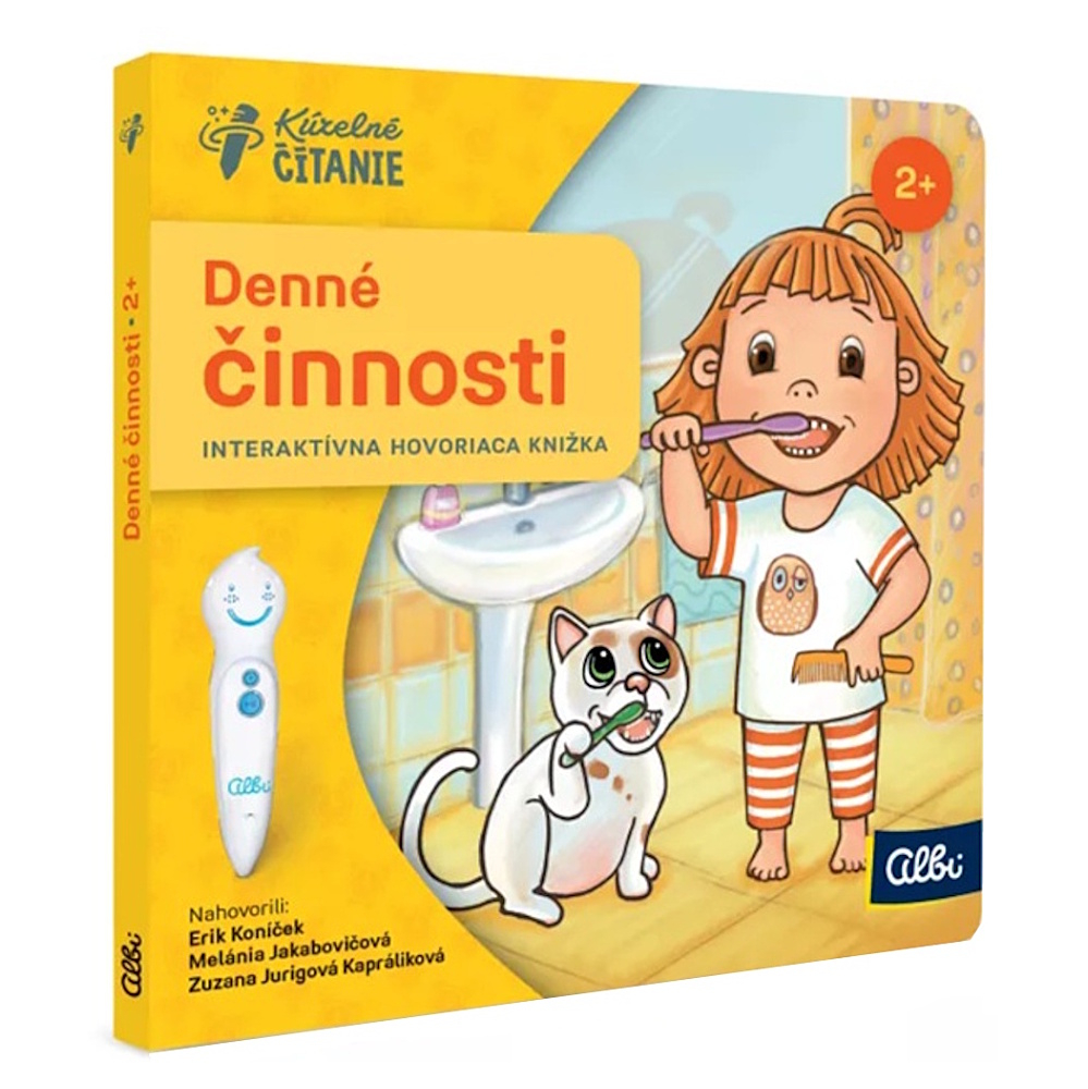 E-shop ALBI Kúzelné čítanie minikniha Denné činnosti