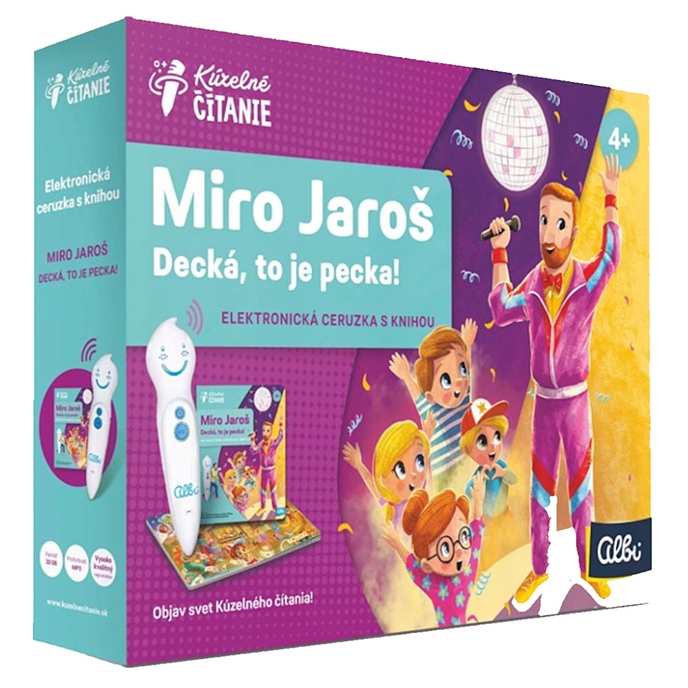 E-shop ALBI Kúzelné čítanie set s ceruzkou 1.0 Miro Jaroš Decká, to je pecka