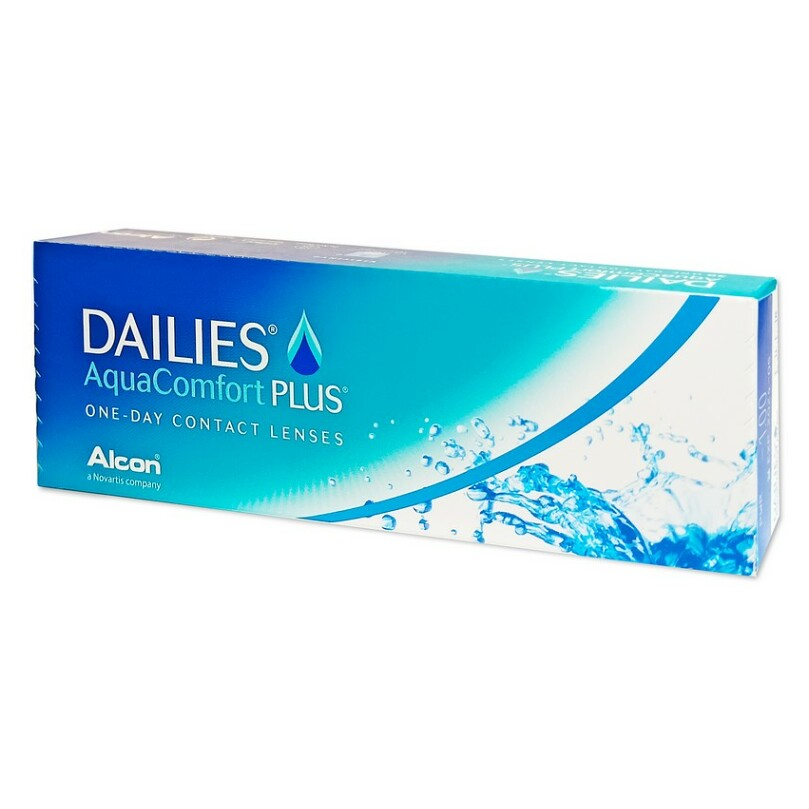 ALCON Dailies AquaComfort Plus jednodňové šošovky 30 kusov, Počet dioptrií: -0,5, Počet ks: 30 ks, Priemer: 14,0, Zakrivenie: 8,7