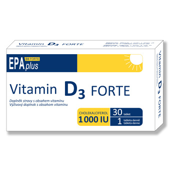 ALFA VITA Vitamín D3 forte 1000 I.U. Epa plus 30 tabliet
