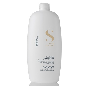 ALFAPARF MILANO Semi di Lino Diamond Rozjasňujúci šampón 1000 ml (Šampón na normálne vlasy)
