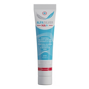 ALFASILVER HA+ krém 15 ml (Krytie a hojenie rán) - Ochranný, Hojivý, Regeneračné
