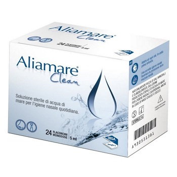 ALIAMARE Clean roztok izotonický na dennú hygienu nosa 24x5 ml