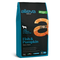 ALLEVA Natural Adult Medium/Maxi Fish&Pumpkin granule pre psov 2 kg