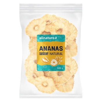 ALLNATURE Ananás sušený natural 500 g