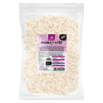 ALLNATURE Basmati ryža biela BIO 400 g