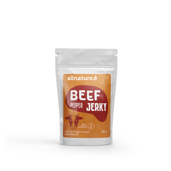 ALLNATURE Beef Pepper Jerky sušené mäso 25 g