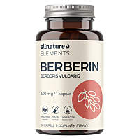 ALLNATURE Berberin Extrakt 98% 500 mg 60 kapsúl