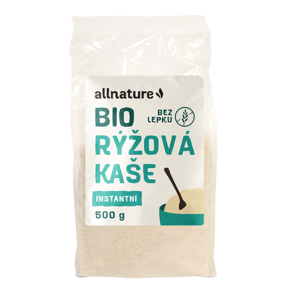 ALLNATURE Bezlepková ryžová kaša BIO 500 g