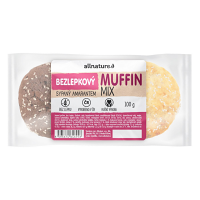 ALLNATURE Bezlepkový muffin MIX sypaný amarantom čerstvý 100 g