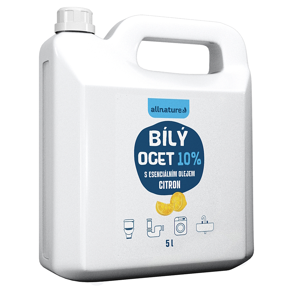 ALLNATURE Biely ocot 10% s vôňou citrónu 5 l