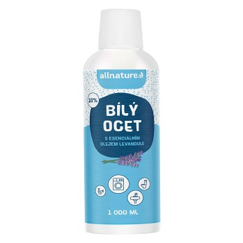 ALLNATURE Biely ocot 10% s vôňou levandule 1000 ml (Ekologické upratovacie prostriedky) - Ekologické