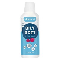 ALLNATURE Biely ocot 10% s vôňou malín 1000 ml