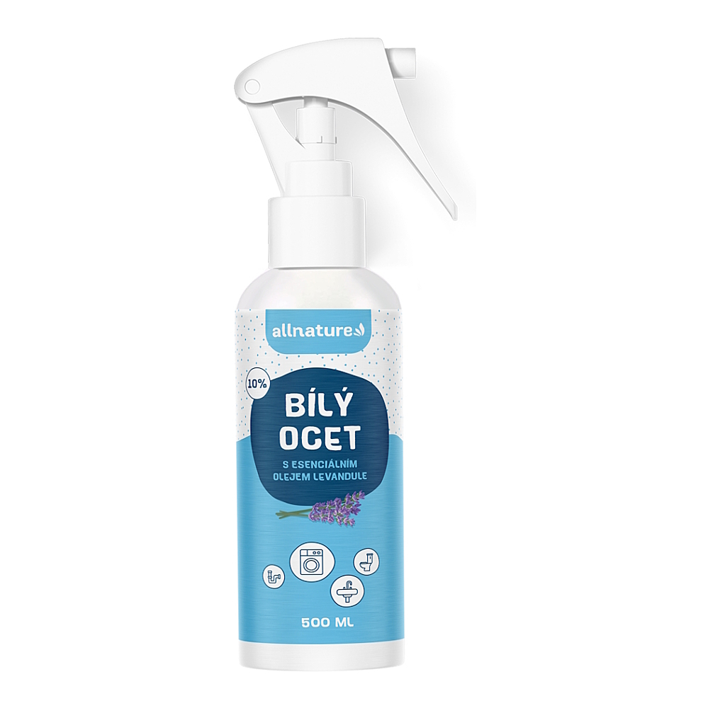 E-shop ALLNATURE Biely ocot sprej 10% levanduľa 500 ml