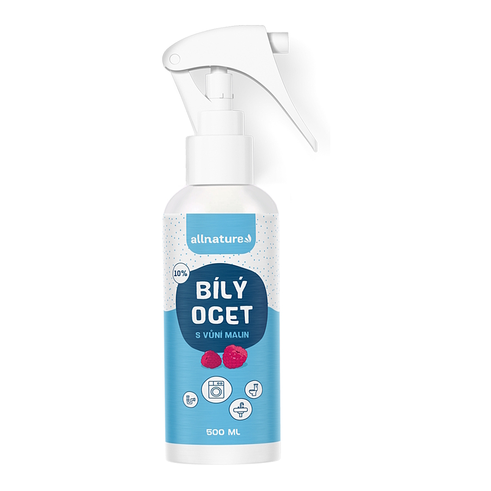 ALLNATURE Biely ocot sprej 10% s vôňou malín 500 ml