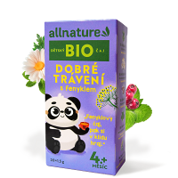 ALLNATURE Detský čaj dobré trávenie s feniklom BIO 20 vreciek