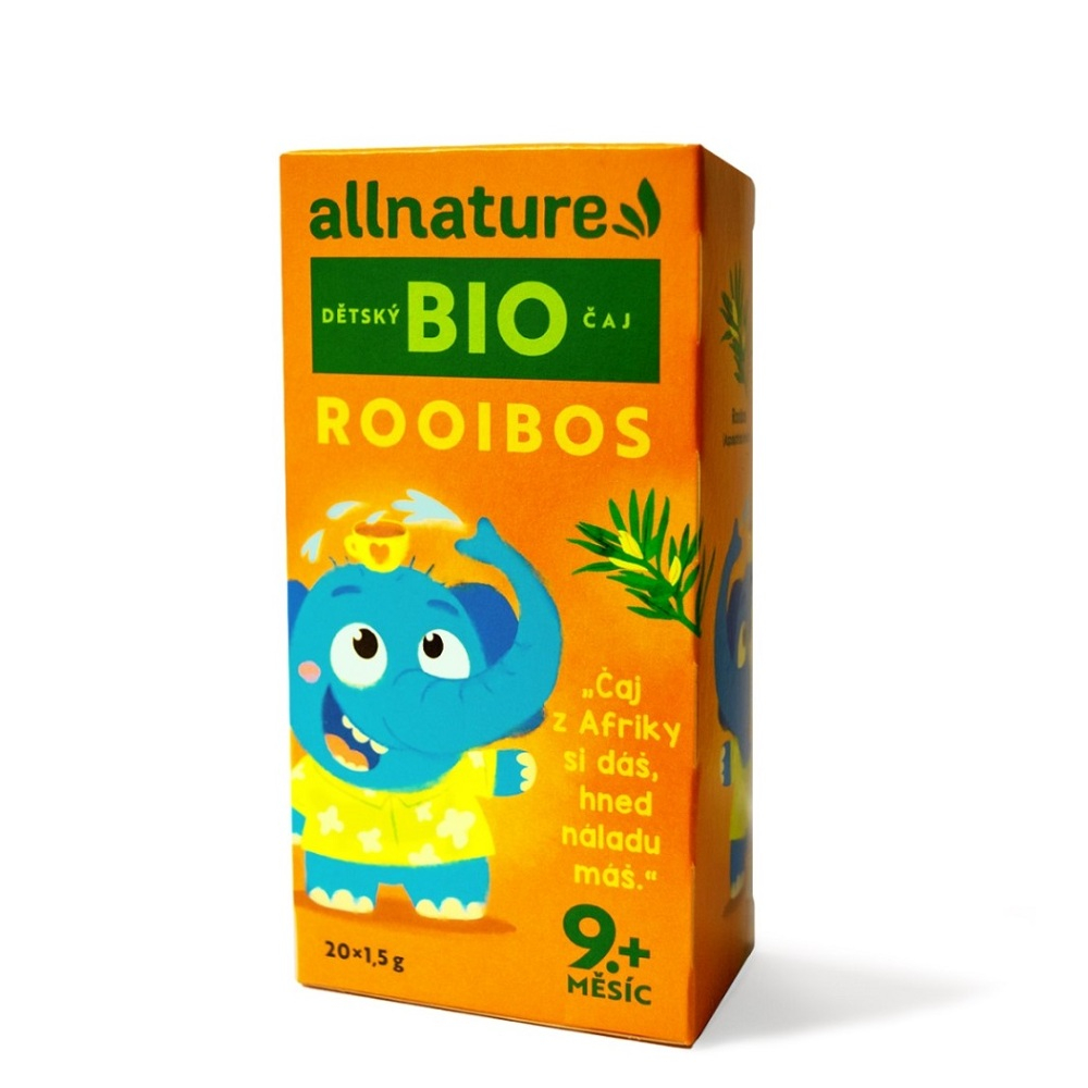 Allnature Detský čaj BIO Rooibos čaj v BIO kvalite 20x1,5 g kúpite na Mojalekaren.sk