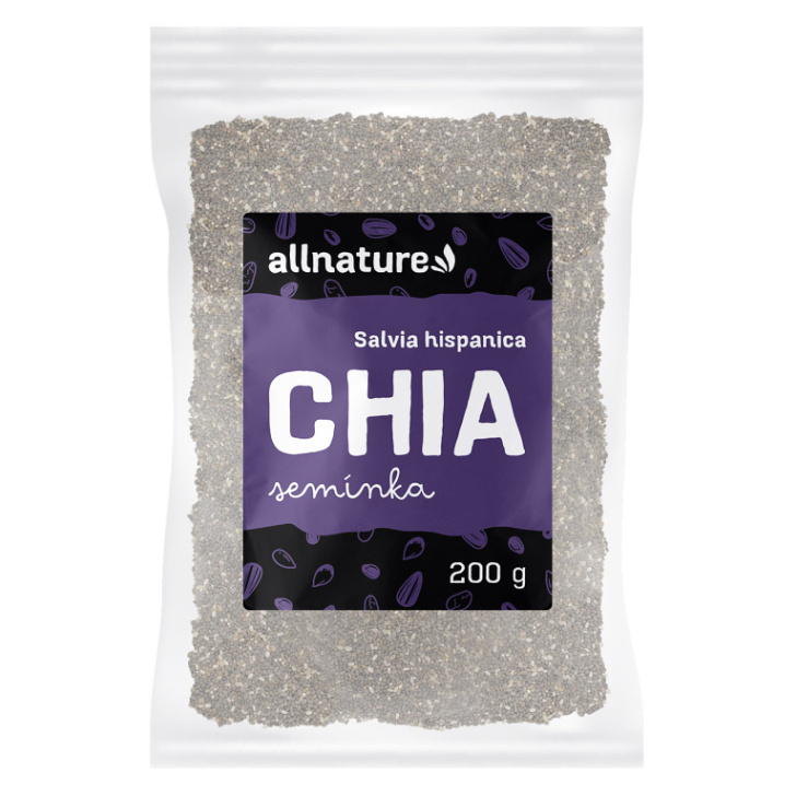 ALLNATURE Chia semienka 200 g kúpite na Mojalekaren.sk