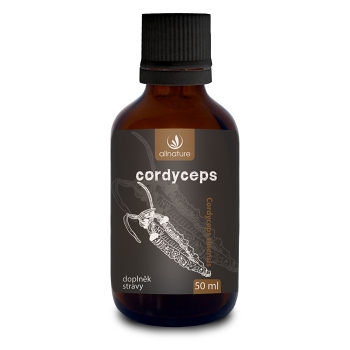 ALLNATURE Cordyceps bylinné kvapky 50 ml