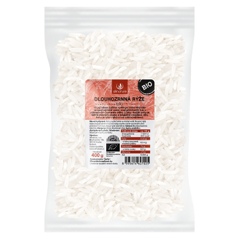 ALLNATURE Dlhozrnná ryža biela BIO 400 g, expirácie