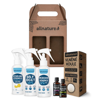 ALLNATURE Eco Pure home balíček (Ekologické upratovacie prostriedky)