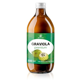 ALLNATURE Graviola Premium 500 ml, poškodený obal