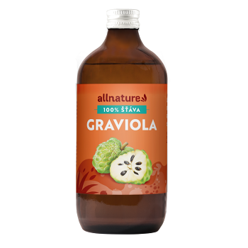 ALLNATURE Graviola Premium 500 ml (Bylinky na detoxikáciu tela) - Bylinné, Prírodné