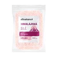 ALLNATURE Himalájska soľ ružová hrubá 500 g