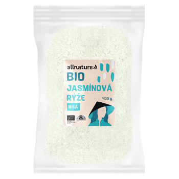 ALLNATURE Jazmínová ryža biela BIO 400 g