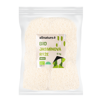ALLNATURE Jazmínová ryža biela BIO 5 kg
