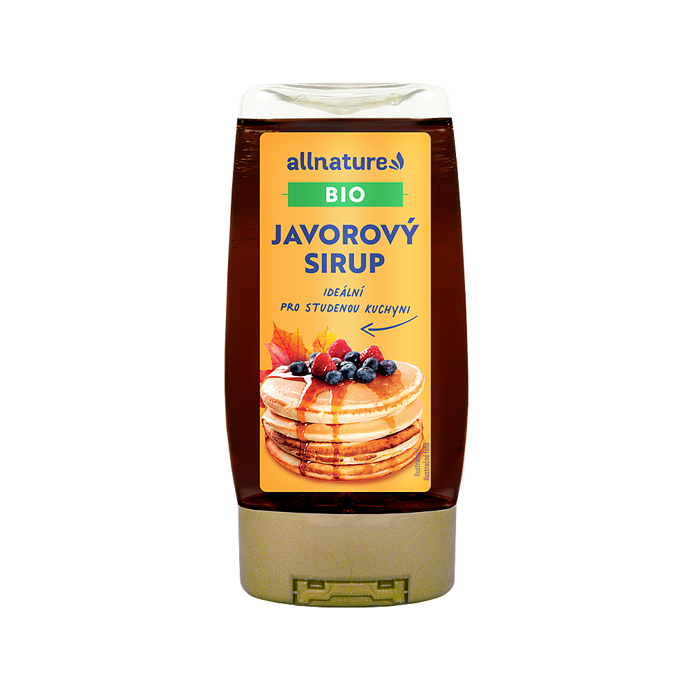 Allnature Javorový sirup BIO prírodné sladidlo 250 ml kúpite na Mojalekaren.sk
